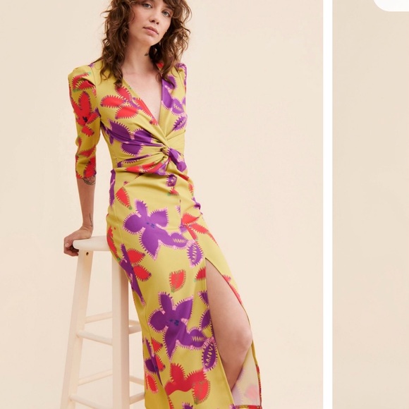 Free People Dresses & Skirts - Free People BNWT Laagam Lea midi dress size Large